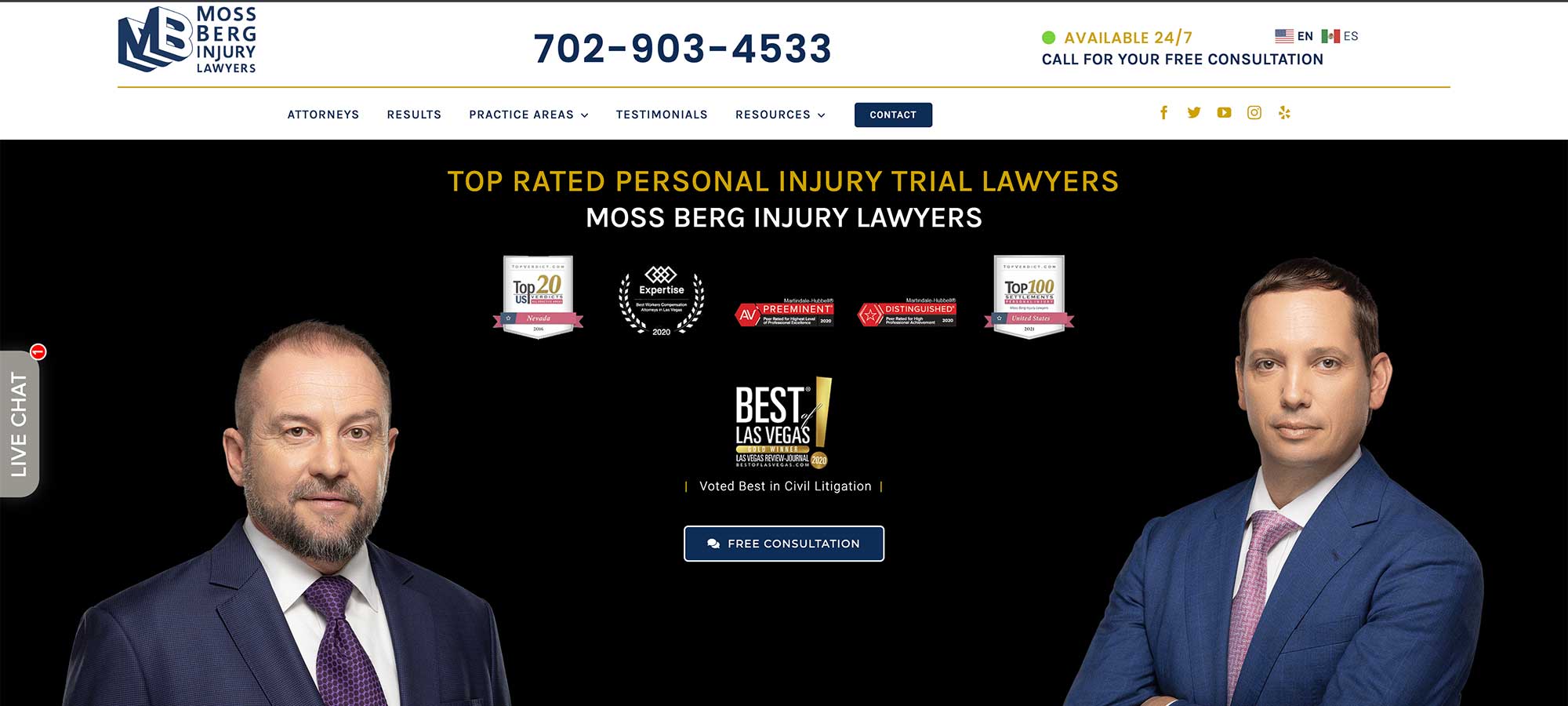 Web-Design-Mossbery-Injury-Lawyers-Hero