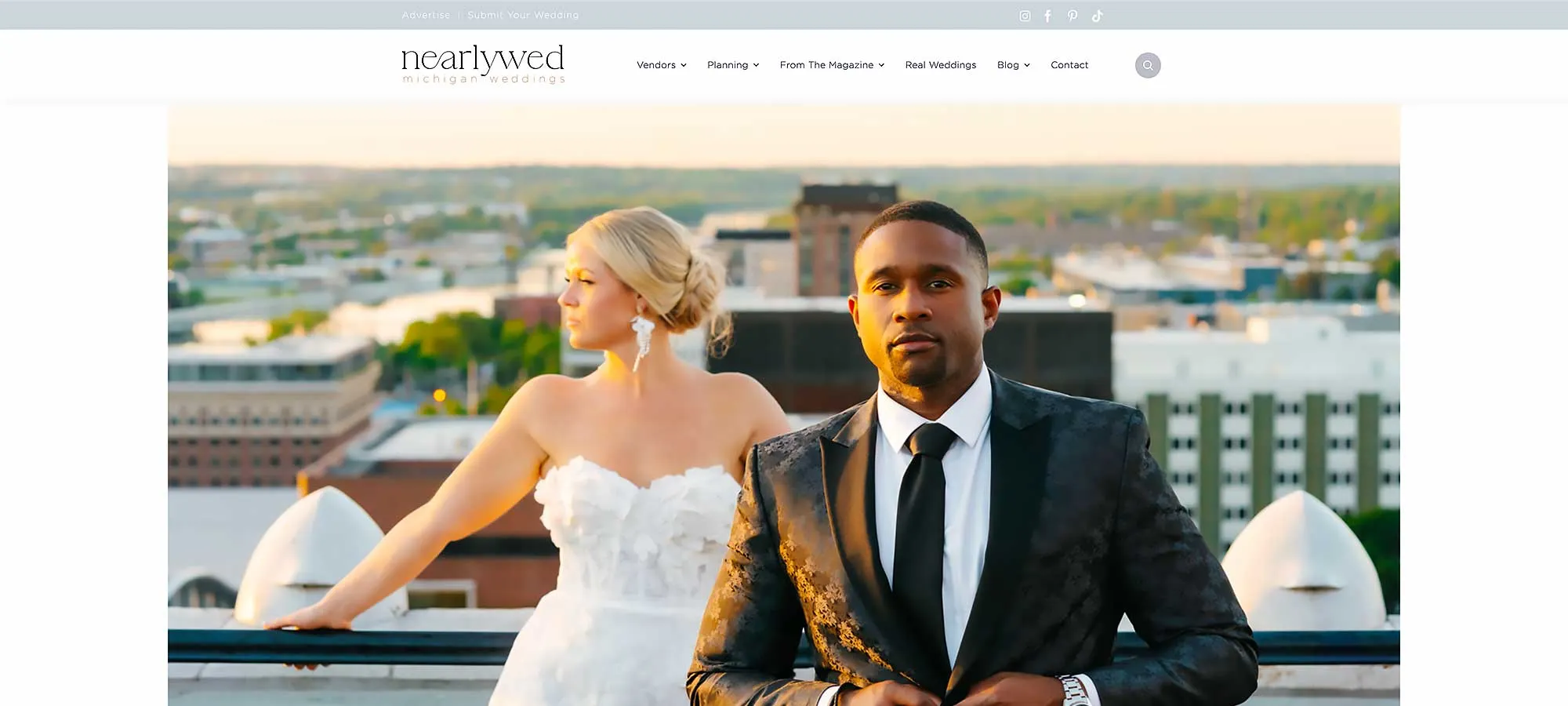 Nearlywed.com Portfolio | Wedding Website Redesign by Crown Marketing